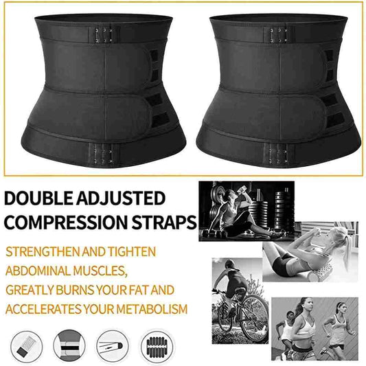 Waist Trainer Slimming Belt – Adjustable Tummy Control & Back Support
