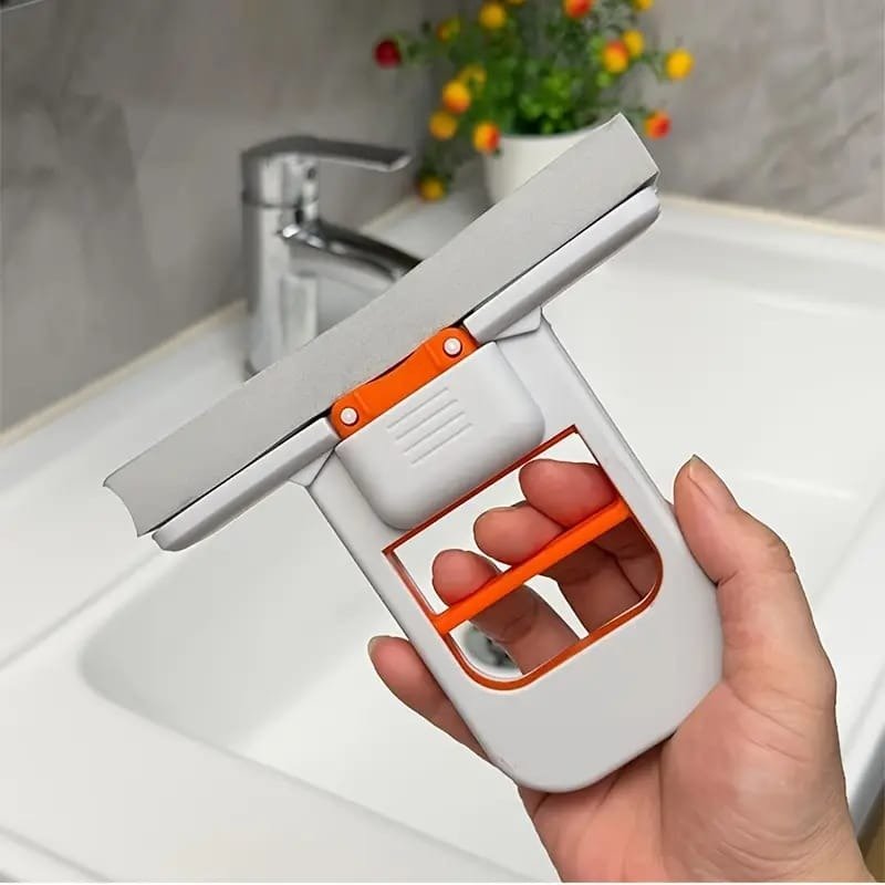 Foldable Mini Mop – Portable Self-Squeezing Wet & Dry Cleaning Tool