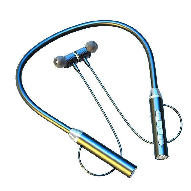 Universal Neckband Bluetooth Earphones – Wireless Headset with Long Battery Backup