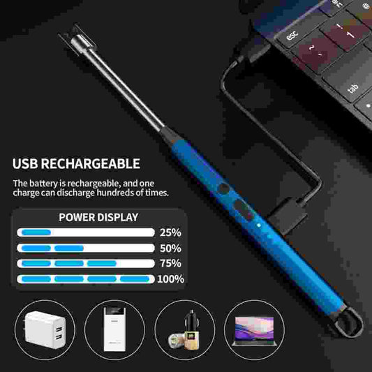 Plasma Electric Lighter – USB Rechargeable Flameless Windproof Arc Lighter