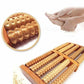 Traditional Wooden Foot Roller Massager – Natural Wood Relaxation Tool