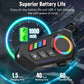 K06A Motorcycle Helmet Bluetooth Headset – Wireless Helmet Intercom with Noise Reduction