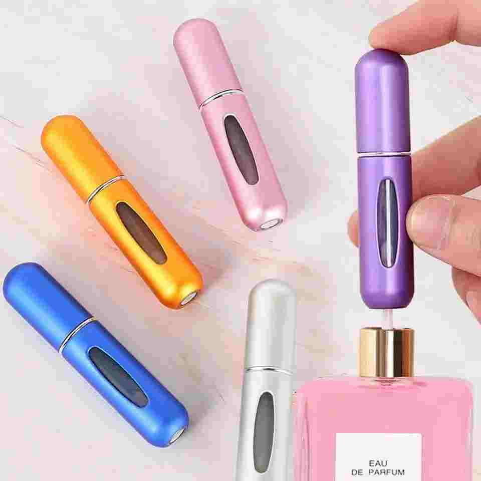 5ml Mini Refillable Perfume Spray Bottle – Portable Travel Atomizer