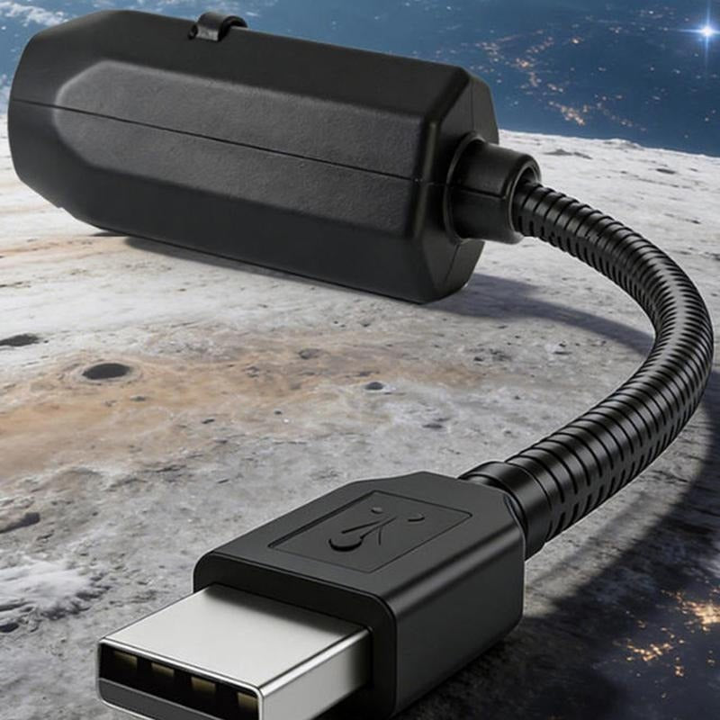 Moon & Earth Starry Sky Projector Lamp – USB Galaxy Night Light for Room Decoration