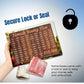 Premium Wooden Umrah Saving Box – Save For Your Umrah Journey (210,000 Goal)