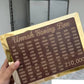 Premium Wooden Umrah Saving Box – Save For Your Umrah Journey (210,000 Goal)