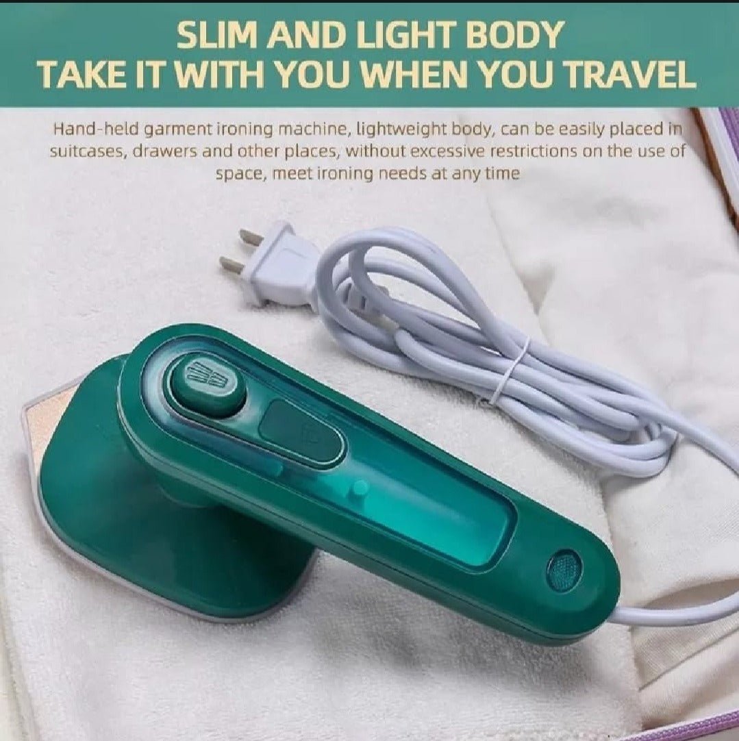Professional Micro Steam Iron – Portable Handheld Garment Steamer