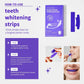 Purple Teeth Whitening Strips – Color Correcting Smile Care Strips