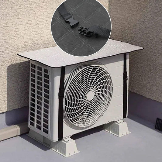 Split AC Outdoor Unit Heat Insulation Sheet – Sunshade Cover for AC Compressor