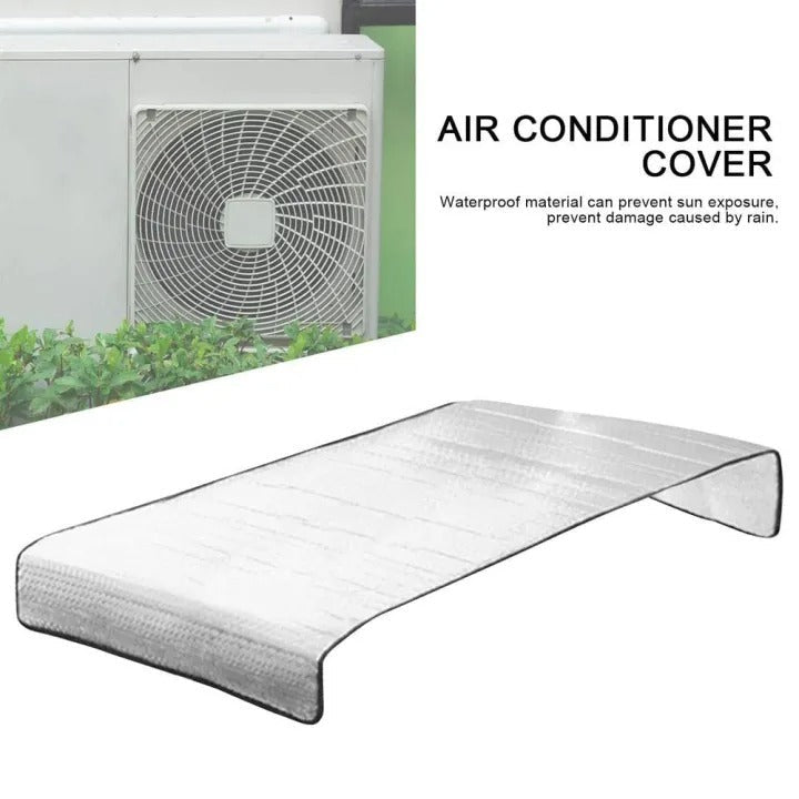 Split AC Outdoor Unit Heat Insulation Sheet – Sunshade Cover for AC Compressor
