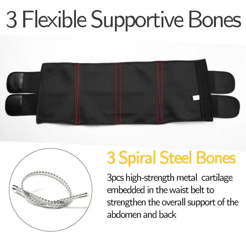 Waist Trainer Slimming Belt – Adjustable Tummy Control & Back Support